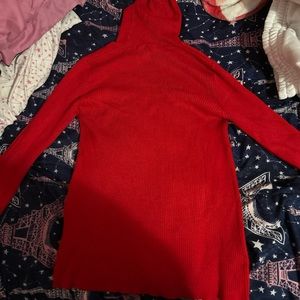 Red turtleneck size 8-10.